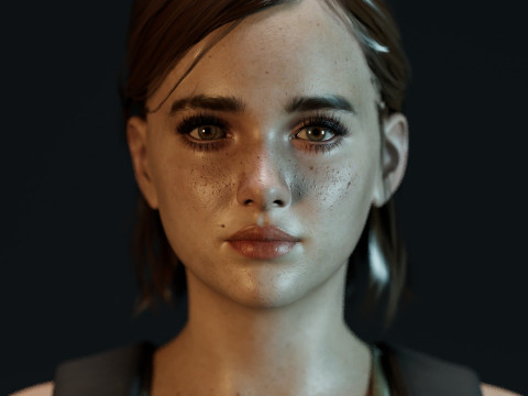 Ellie Williams 3D 모델