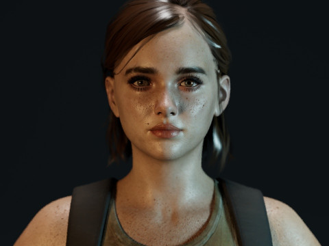Ellie Williams 3Dモデル