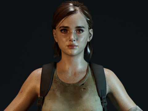 Ellie Williams 3Dモデル