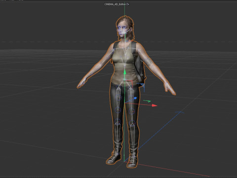 Ellie Williams 3Dモデル