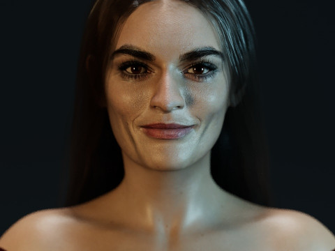 Emma Mackey 3D 模型