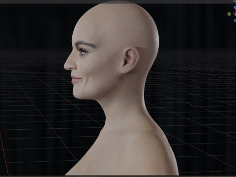Emma Mackey 3D 模型