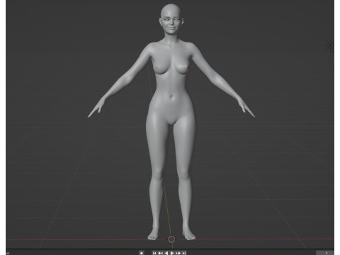 Emma Stone 3D 모델