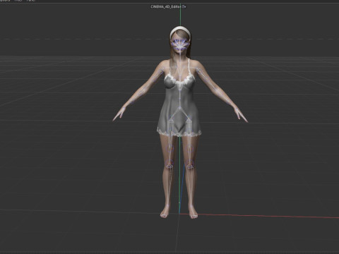 Emma Stone 3D 모델