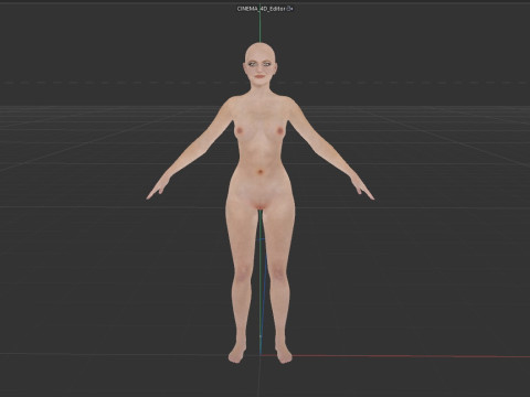 Emma Stone 3D 모델