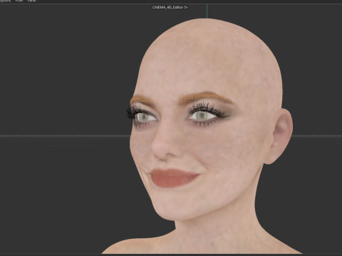 Emma Stone 3D 모델