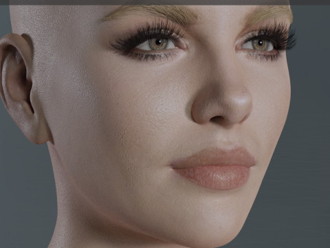 Kate Beckinsale 3D Model