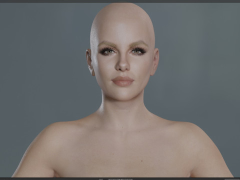 Kate Beckinsale 3D Model