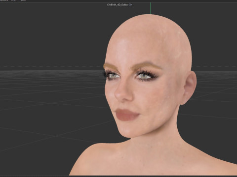 Kate Beckinsale 3D Model