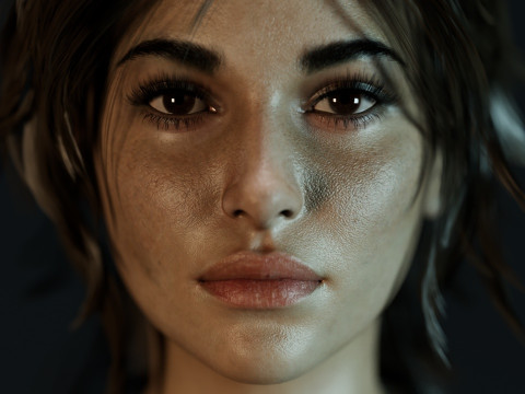Lara Croft Model 3D