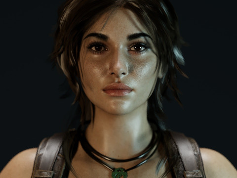 Lara Croft Model 3D