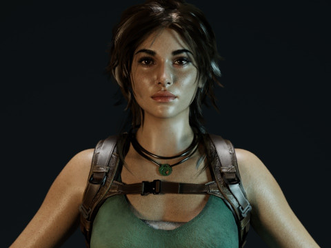 Lara Croft Model 3D