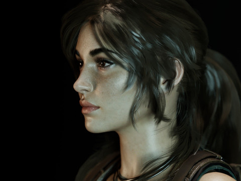Lara Croft Model 3D