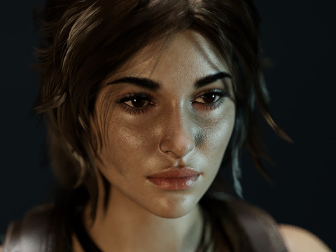 Lara Croft Model 3D