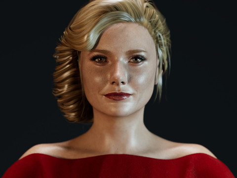 Gwyneth Paltrow Model 3D
