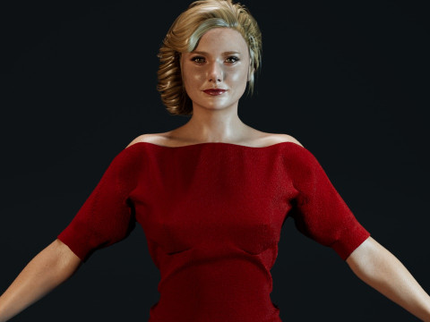Gwyneth Paltrow Model 3D