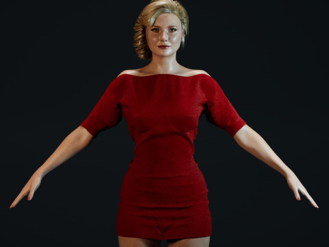 Gwyneth Paltrow Model 3D