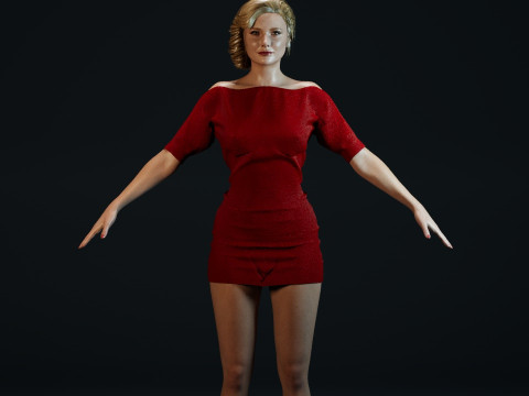 Gwyneth Paltrow Model 3D