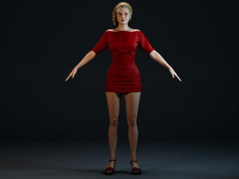 Gwyneth Paltrow Model 3D