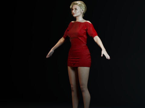 Gwyneth Paltrow Model 3D