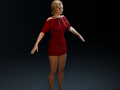 Gwyneth Paltrow Model 3D