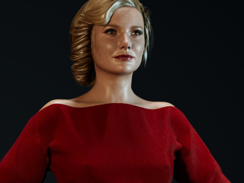 Gwyneth Paltrow Model 3D