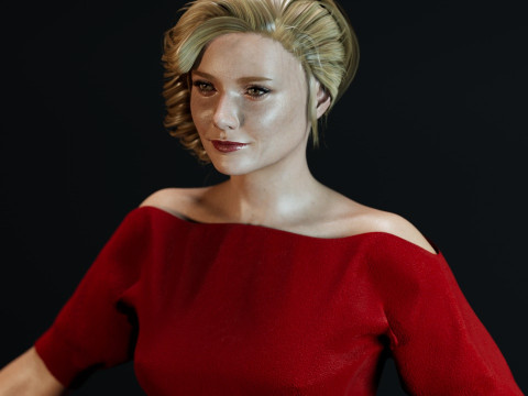 Gwyneth Paltrow Model 3D