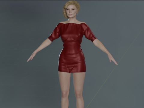 Gwyneth Paltrow Model 3D