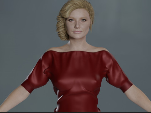 Gwyneth Paltrow Model 3D