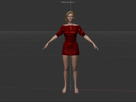 Gwyneth Paltrow Model 3D