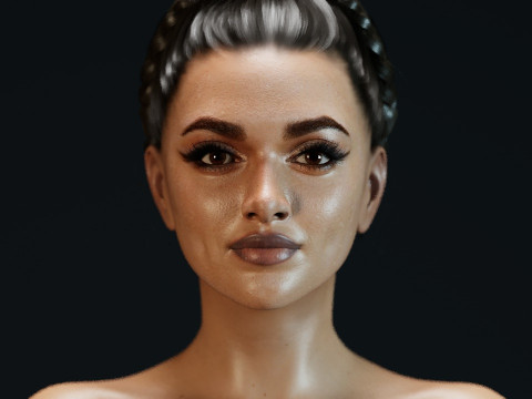 Deepika Padukone 3D Model