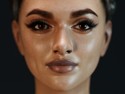 Deepika Padukone 3D Model