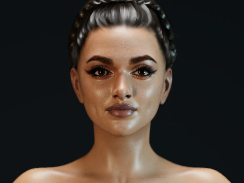 Deepika Padukone 3D Model