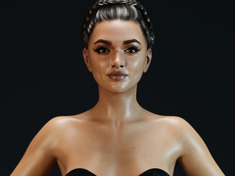Deepika Padukone 3D Model