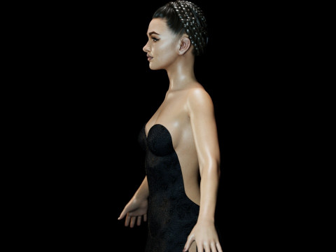 Deepika Padukone 3D Model