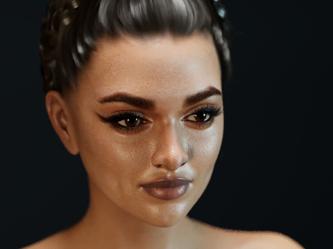 Deepika Padukone 3D Model