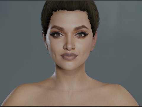 Deepika Padukone 3D Model
