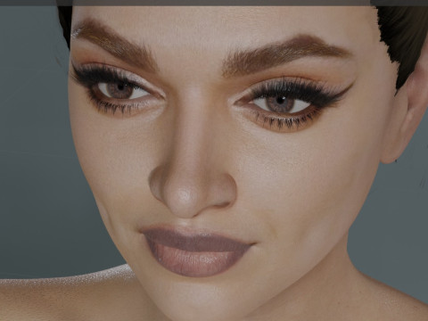 Deepika Padukone 3D Model