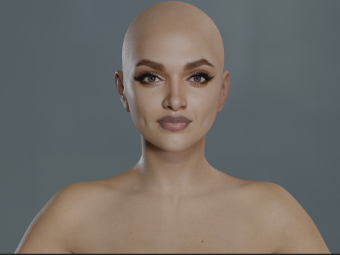 Deepika Padukone 3D Model