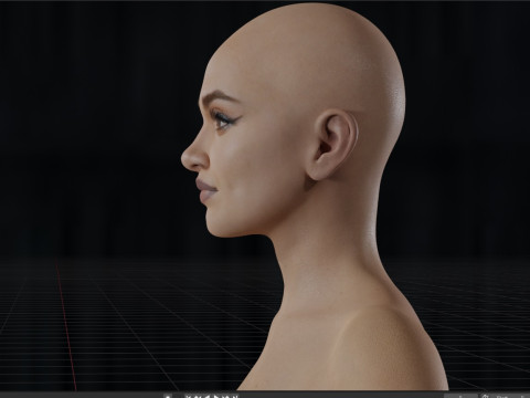 Deepika Padukone 3D Model