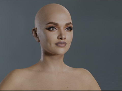 Deepika Padukone 3D Model