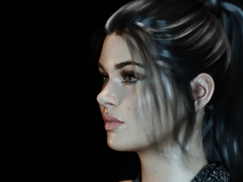 Nicola Peltz Modelo 3D