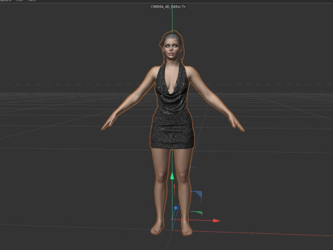 Nicola Peltz Modelo 3D