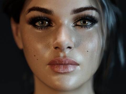 Nicola Peltz Modelo 3D