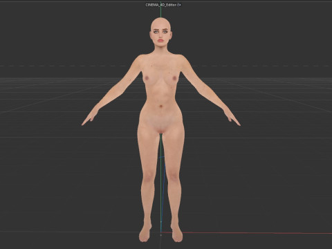 Katherine Langford 3Dモデル