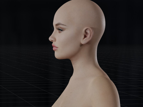 Katherine Langford 3Dモデル