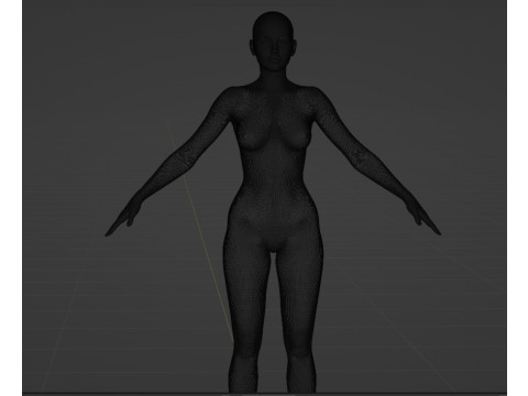 Katherine Langford 3Dモデル