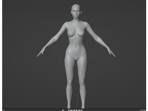 Katherine Langford 3Dモデル