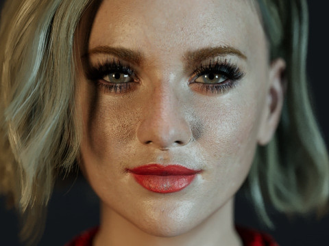 Brittany Snow 3D 모델