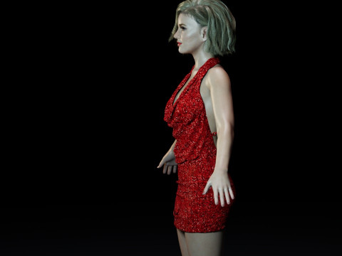 Brittany Snow 3D 모델